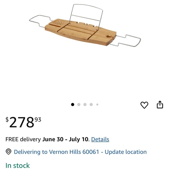 Spa bathtub rack - Picture 1 of 14